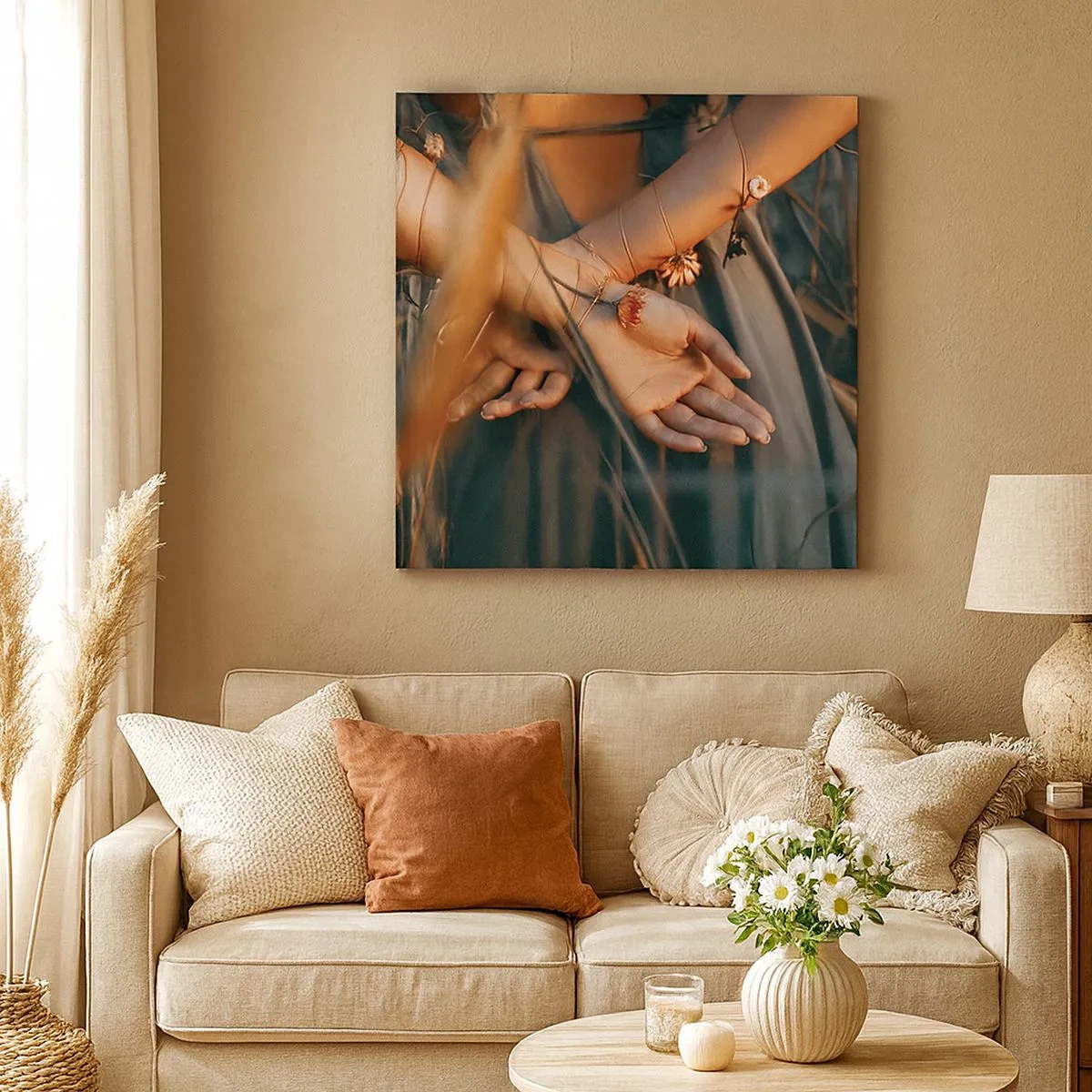 Impression sur toile - Image sur toile - Liée à la nature - 30x30 cm