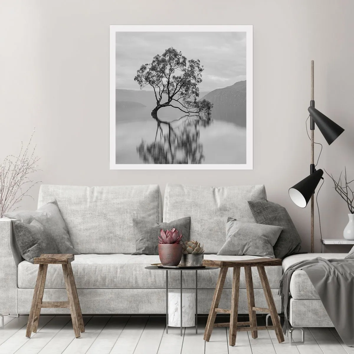 Affiche - Poster - Un tel pays existe - 60x60 cm