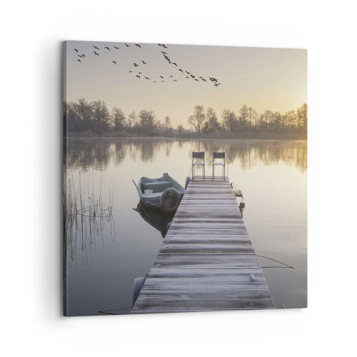 Impression sur toile - Image sur toile - Je reviendrai - 60x60 cm