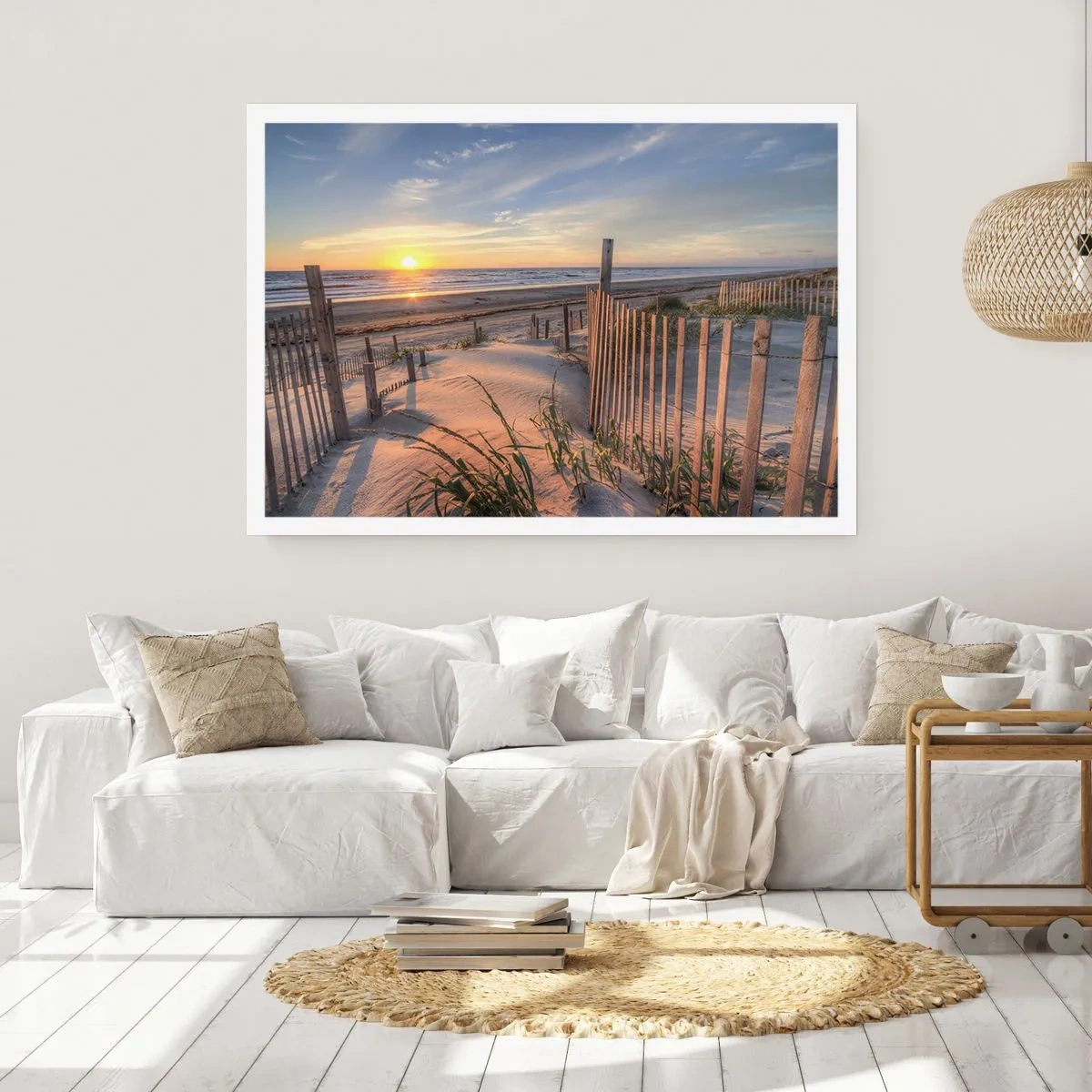 Affiche - Poster - Ombre et brillance du vent - 70x50 cm