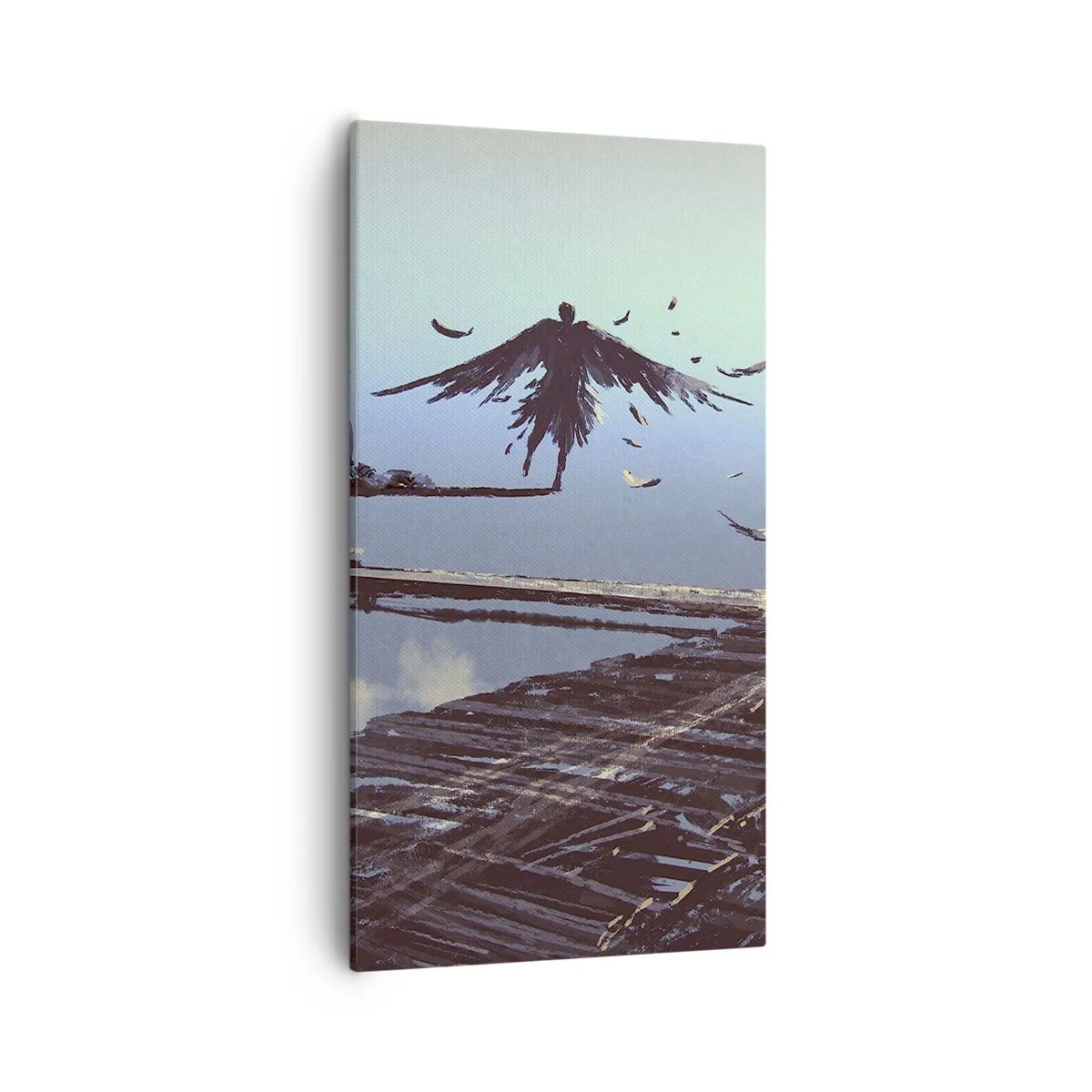 Impression sur toile - Image sur toile - Icare est toujours vivant - 55x100 cm