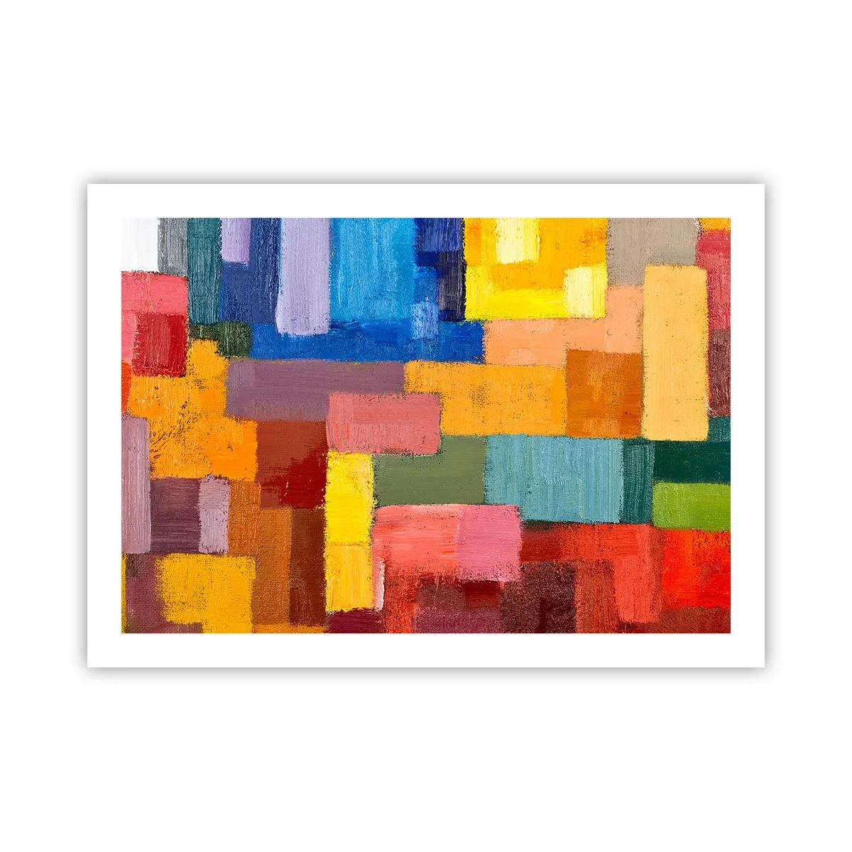 Affiche - Poster - Chacun est différent, tout est coloré - 70x50 cm