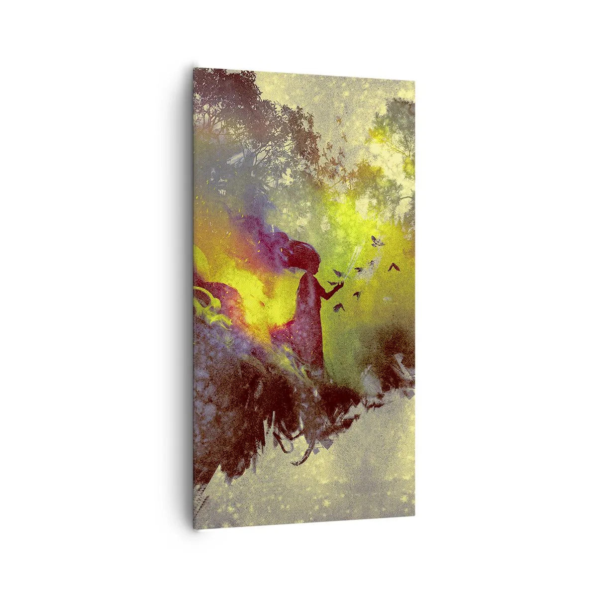 Impression sur toile - Image sur toile - Mère Nature - 65x120 cm