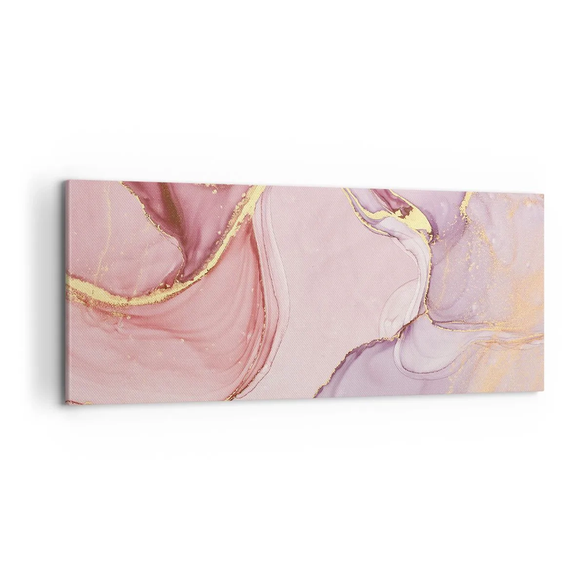 Impression sur toile - Image sur toile - Caresse de couleurs - 100x40 cm