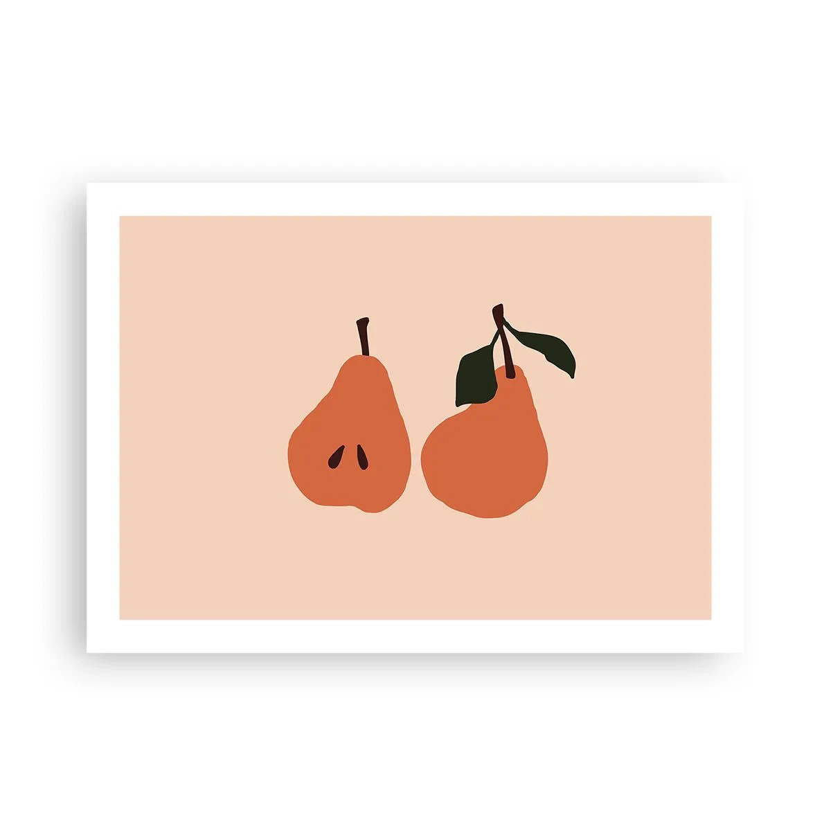 Affiche - Poster - La douceur elle-même - 70x50 cm