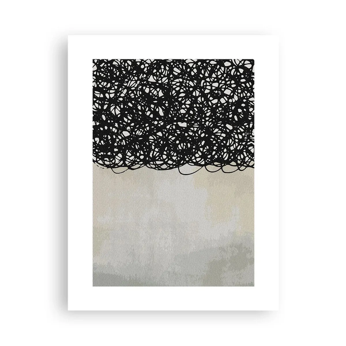 Affiche - Poster - Abstraction turbulente - 30x40 cm