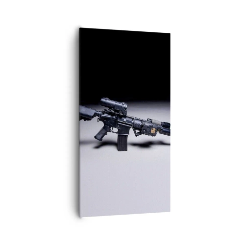 Impression sur toile - Image sur toile - Chevalier ténébreux - 65x120 cm