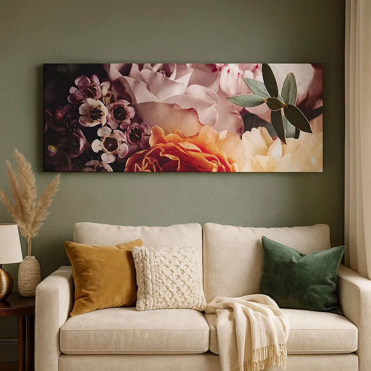 Impression sur toile - Image sur toile - Enveloppé de beauté - 100x40 cm