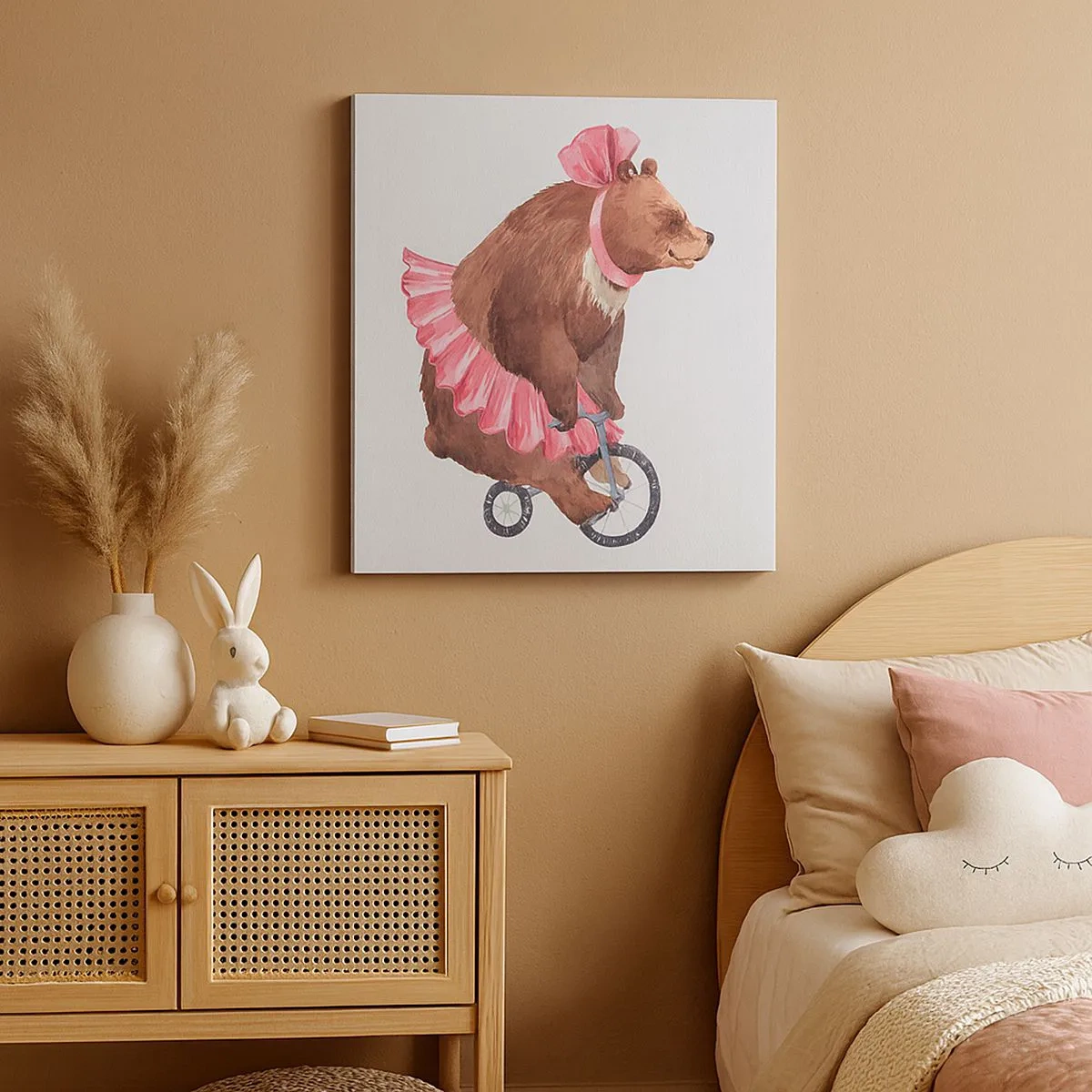 Impression sur toile - Image sur toile - Quel cirque ! - 30x30 cm