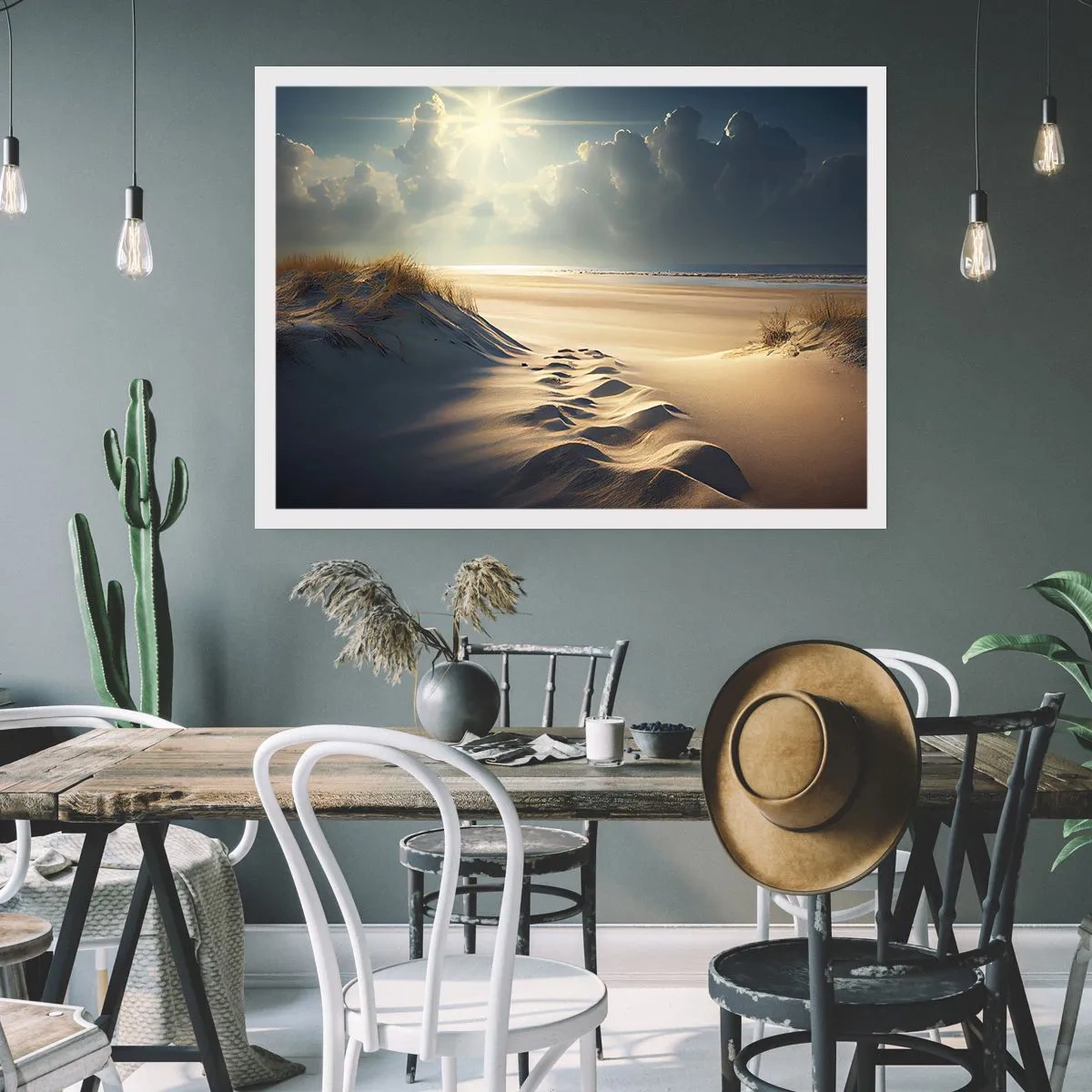 Affiche - Poster - Un paysage apaisant - 91x61 cm