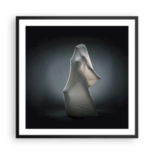 Affiche dans un cadre noir - Poster - Une soif secrète - 60x60 cm