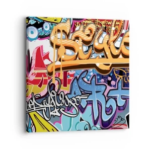 Impression sur toile - Image sur toile - Fresques, fresques, fresques… - 30x30 cm