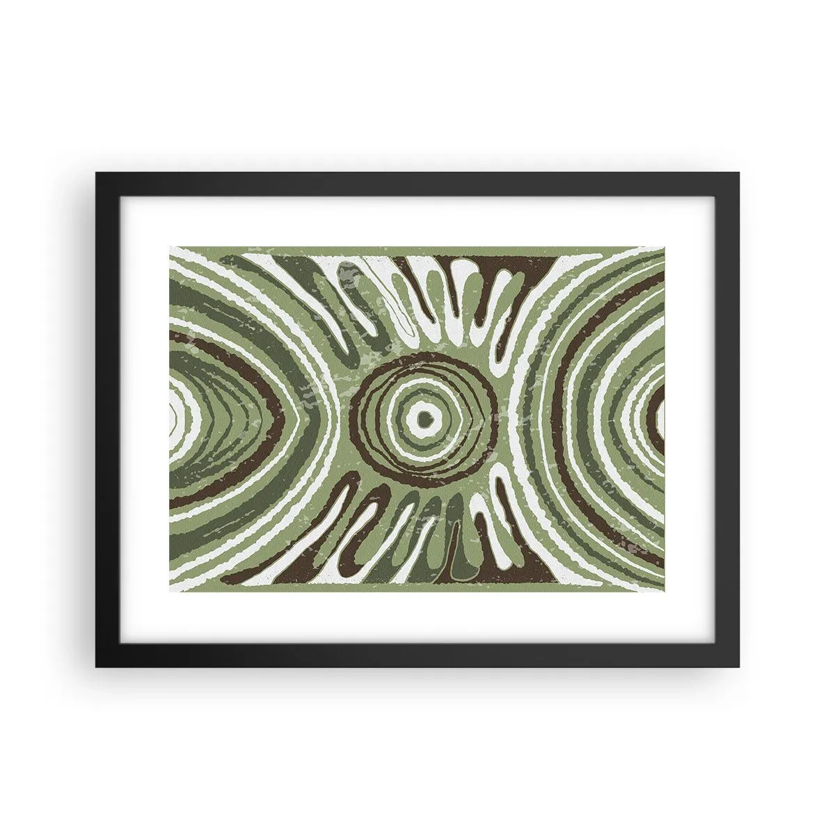 Affiche dans un cadre noir - Poster - Une explosion d'émotions - 40x30 cm