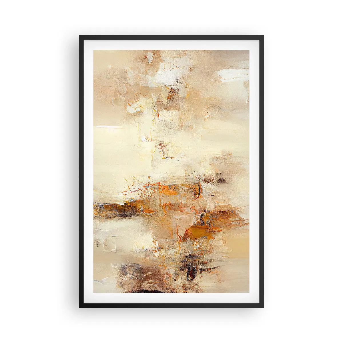 Affiche dans un cadre noir - Poster - Âme de l'ambre - 61x91 cm