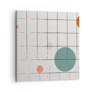 Impression sur toile - Image sur toile - Piégé. Nous ou eux ? - 60x60 cm