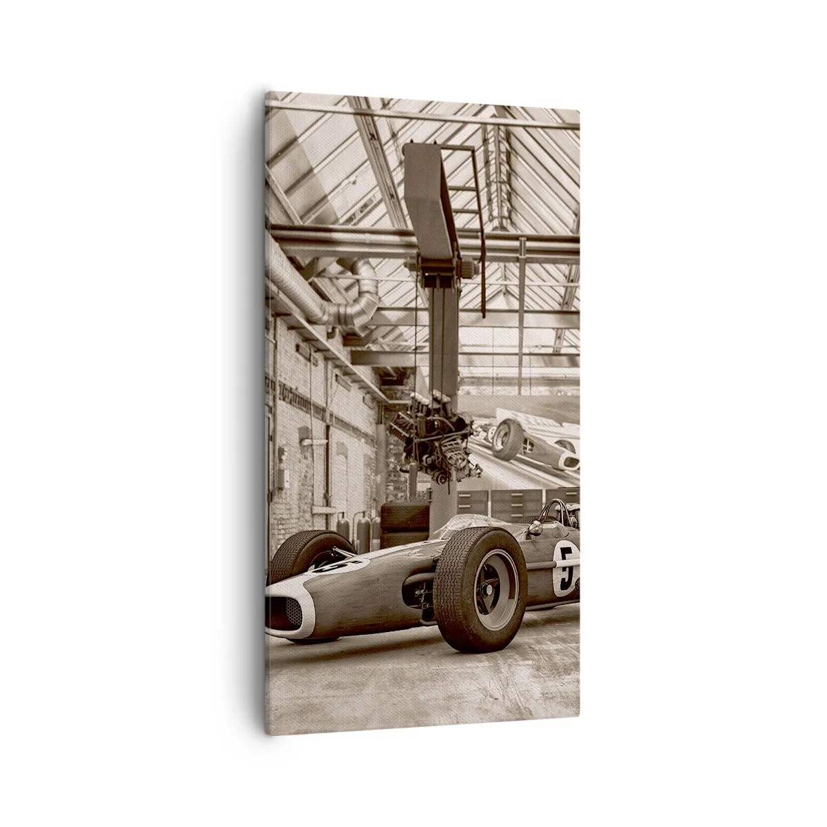 Impression sur toile - Image sur toile - Le repos du guerrier - 55x100 cm