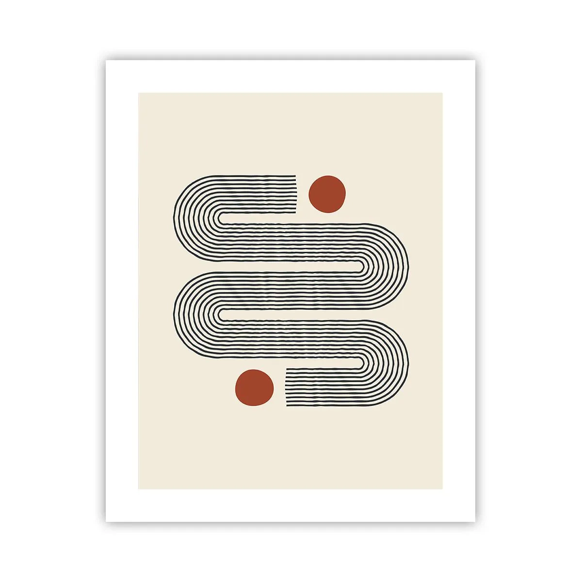 Affiche - Poster - Du début à la fin - 40x50 cm