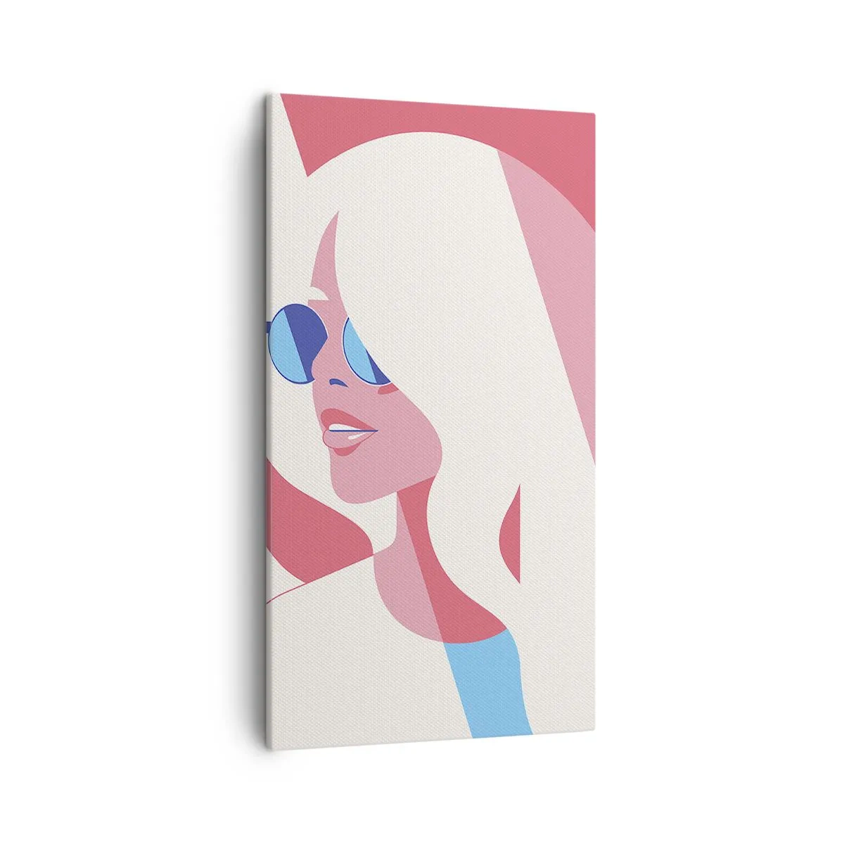 Impression sur toile - Image sur toile - C'était une blonde… - 45x80 cm