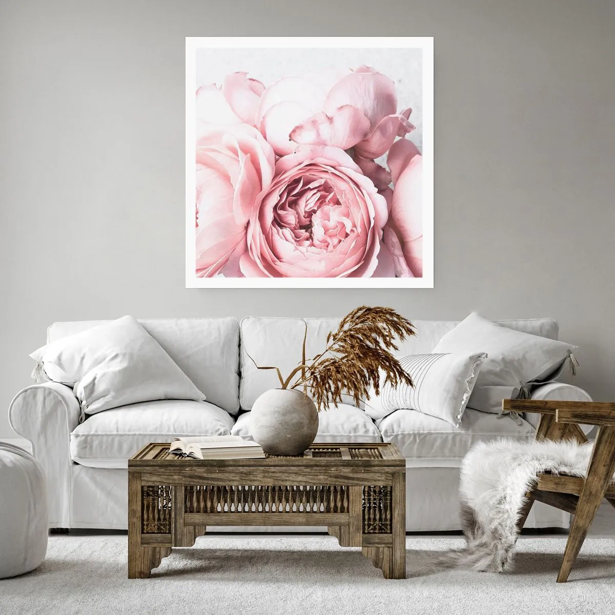 Affiche - Poster - Pour les romantiques - 50x50 cm