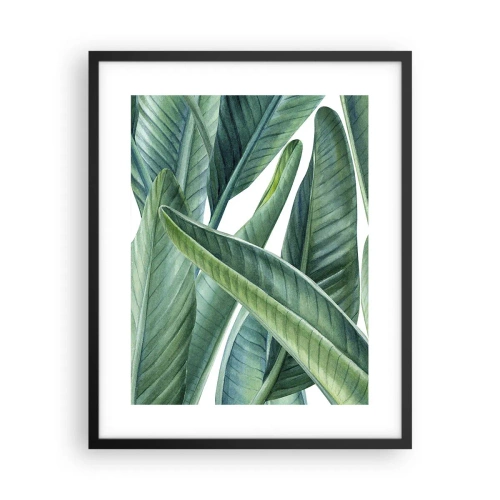 Affiche dans un cadre noir - Poster - La nature face à elle-même - 40x50 cm