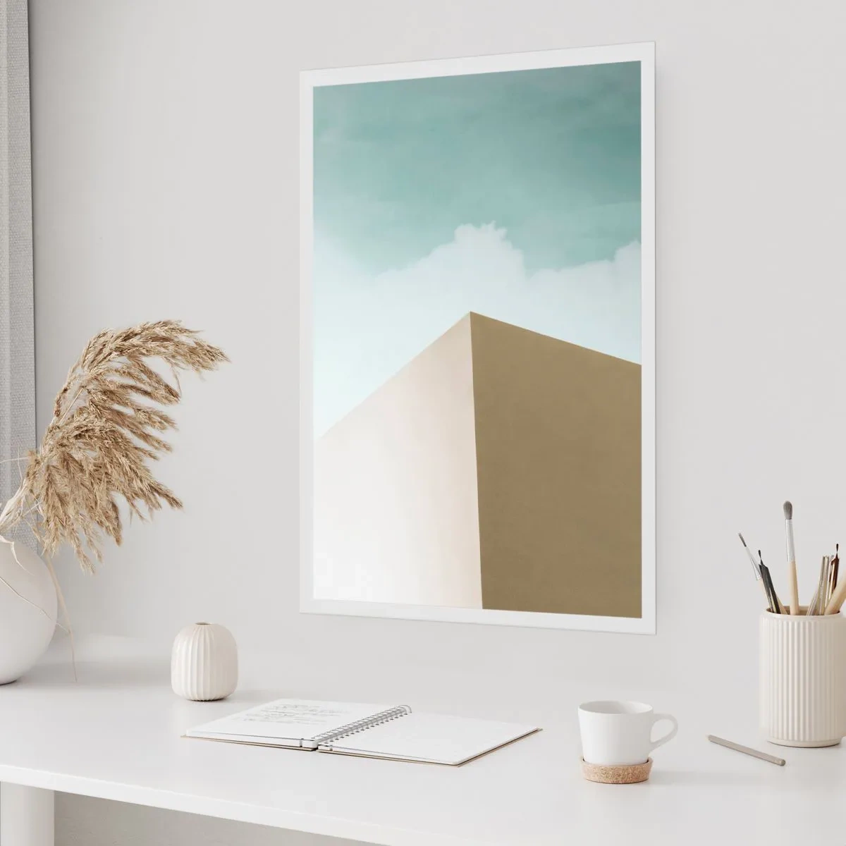 Affiche - Poster - La géométrie d'un été ensoleillé - 70x100 cm