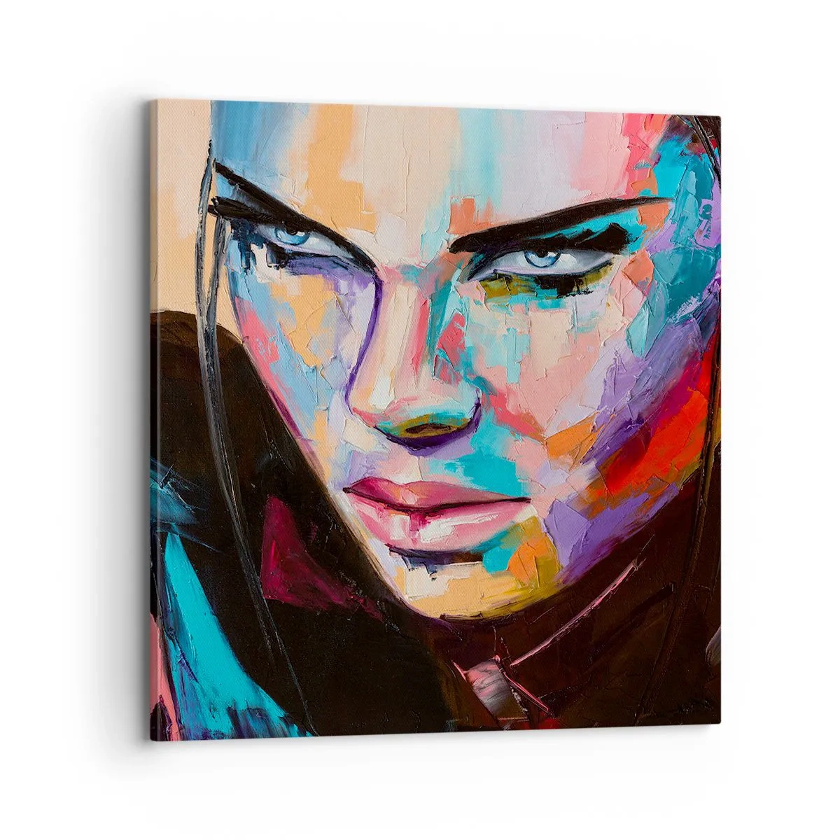 Impression sur toile - Image sur toile - Le coeur sauvageon - 70x70 cm