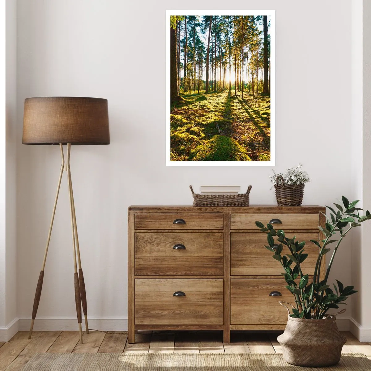 Affiche - Poster - … Derrière les sept forêts - 30x40 cm