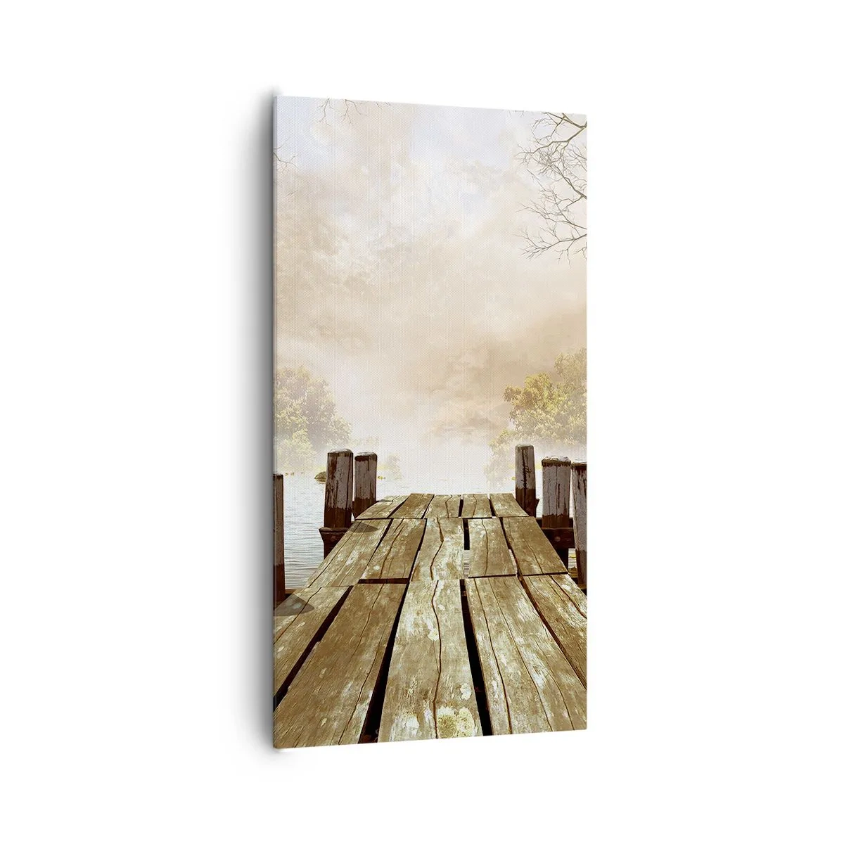 Impression sur toile - Image sur toile - La douce tristesse de l'automne - 65x120 cm