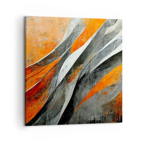 Impression sur toile - Image sur toile - Chaleur et froid - 60x60 cm
