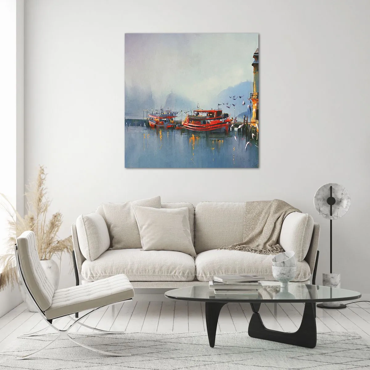 Impression sur verre - Image sur verre - Na końcu świata - 70x70 cm