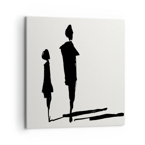 Impression sur toile - Image sur toile - Êtes-vous sûr qu'ils sont ensemble ? - 50x50 cm