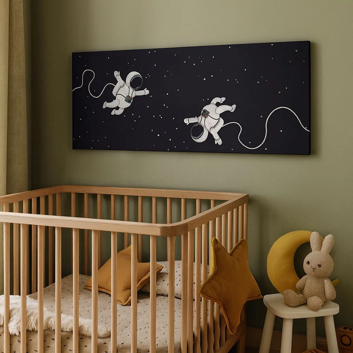 Impression sur toile - Image sur toile - Sortie cosmique - 100x40 cm