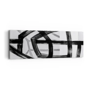 Impression sur toile - Image sur toile - Profondeur du bâtiment - 90x30 cm