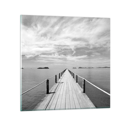 Impression sur verre - Image sur verre - Et peut-être un voyage... - 30x30 cm