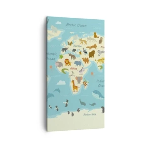 Impression sur toile - Image sur toile - De bons voisins - 45x80 cm