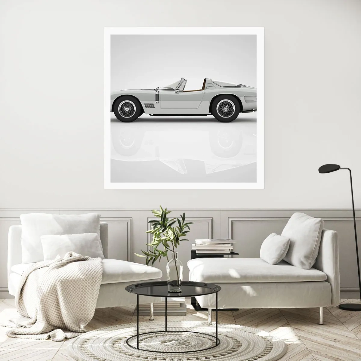 Affiche - Poster - Promesse de plaisir - 50x50 cm