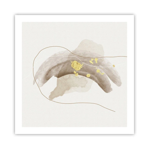 Affiche - Poster - rencontré dans l'espace - 60x60 cm