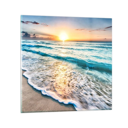 Impression sur verre - Image sur verre - Une vue qui en vaut la peine - 60x60 cm