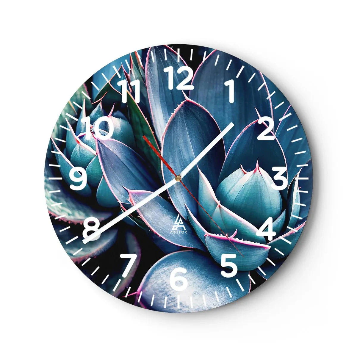 Horloge murale - Pendule murale - Force vital - 40x40 cm