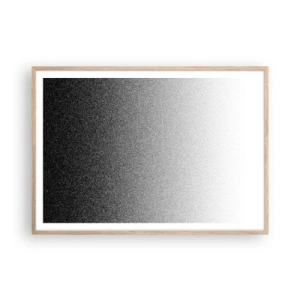 Affiche dans un chêne clair - Poster - Du coté de la lumière - 100x70 cm