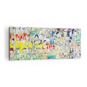 Impression sur toile - Image sur toile - Ca fait juste plaisir aux yeux - 100x40 cm