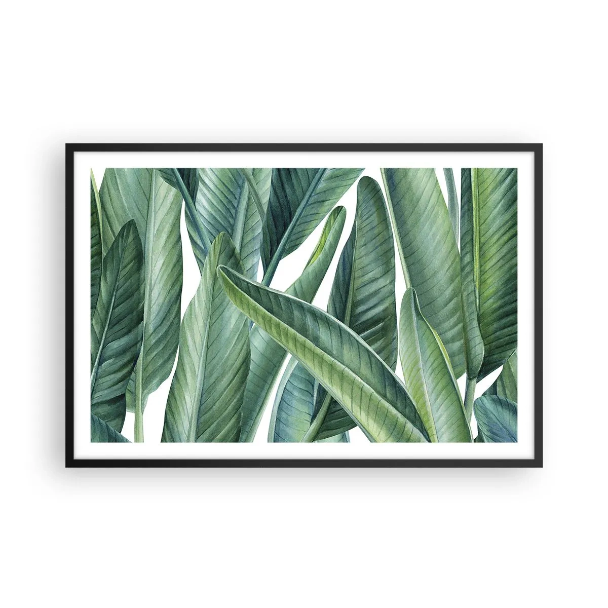 Affiche dans un cadre noir - Poster - La nature face à elle-même - 91x61 cm