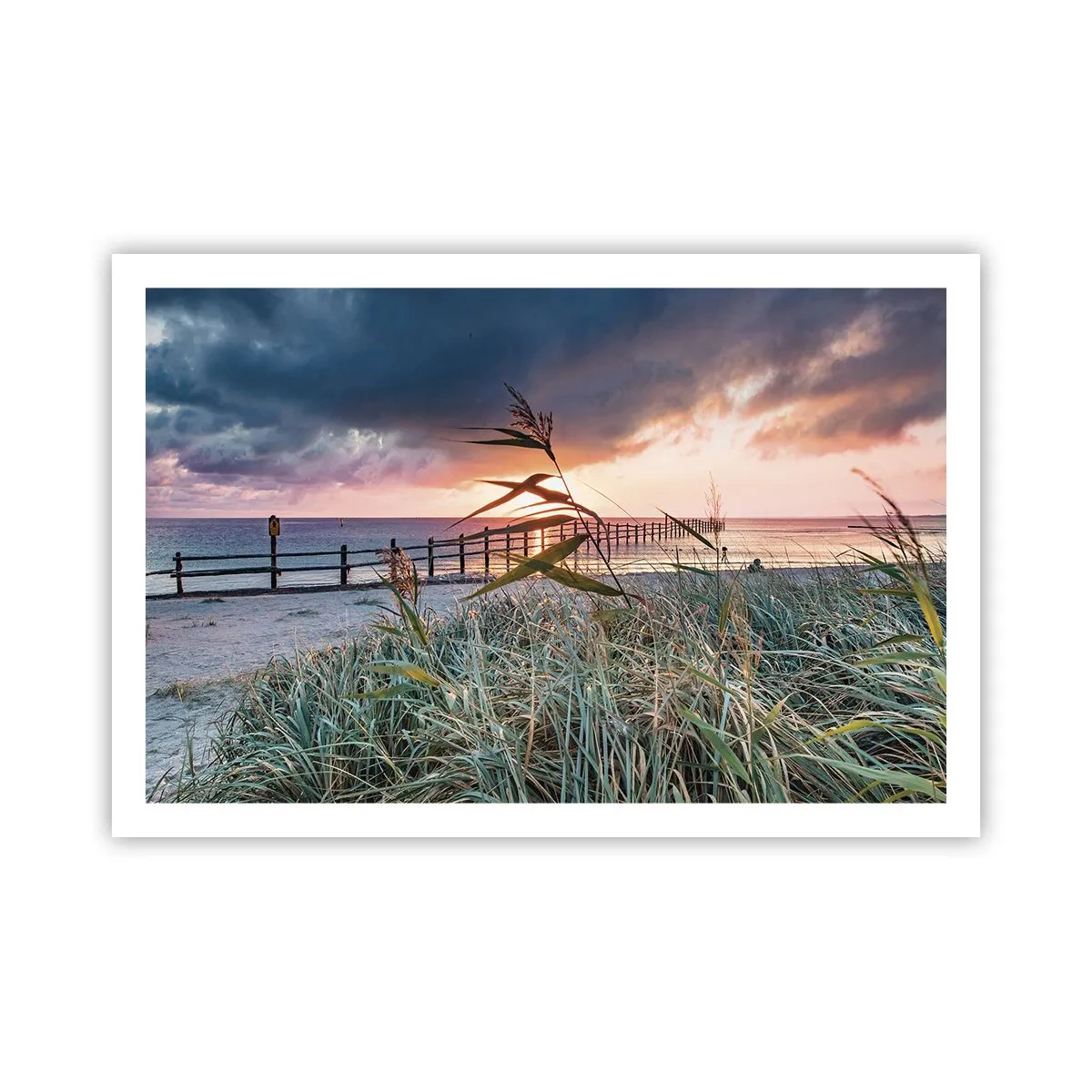 Affiche - Poster - Ça ne passe pas avec le vent - 91x61 cm