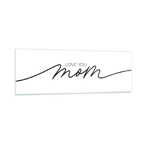 Impression sur verre - Image sur verre - Grand chamboulement - 90x30 cm