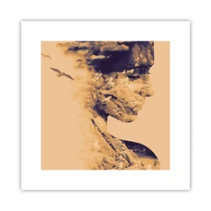 Affiche - Poster - Beauté de la nature - 30x30 cm