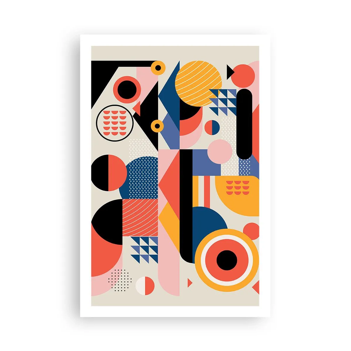 Affiche - Poster - Composition : jouer - 61x91 cm