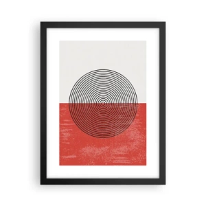 Affiche dans un cadre noir - Poster - Dans le mille - 30x40 cm