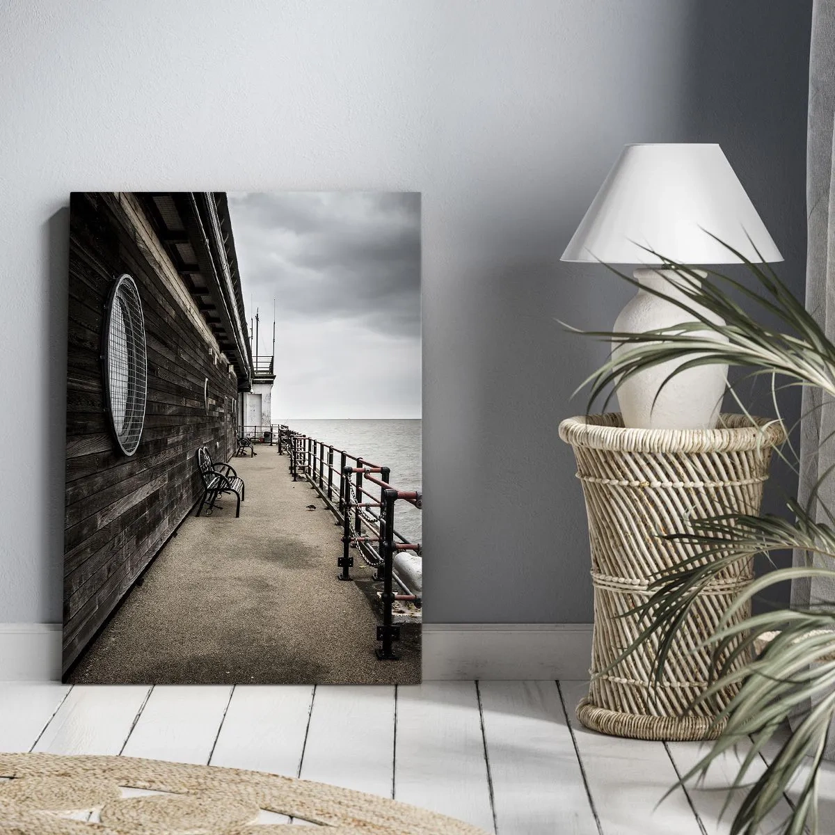 Impression sur toile - Image sur toile - Le temps s'est arrêté - 70x100 cm