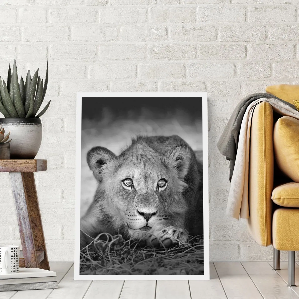 Affiche - Poster - Chiot royal - 40x50 cm