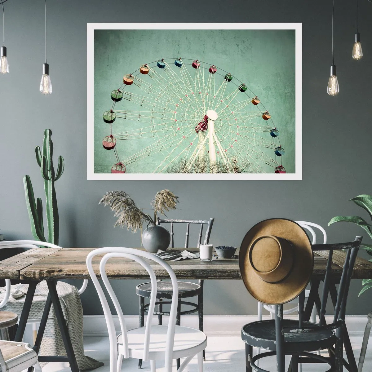 Affiche - Poster - Nous vous invitons à vous amuser - 50x40 cm